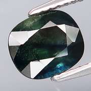 Heated only! Australian! 2.15ct blue green Sapphire