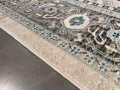 STUNNING VINTAGE REPRO RUG 6x8