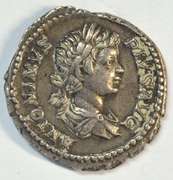 Incredible Caracalla Roman Silver Denarius, 198-217 AD