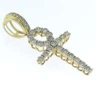 Attractive 10kt Ankh Pendant