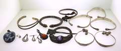 Big Group Lot of Sterling Silver Jewelry
