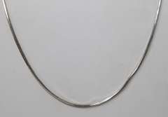 Vintage Sterling Silver Chain Necklace
