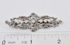 Sterling Silver Gemstone Pin.