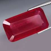 Huge 13.09ct rich blood red Ruby