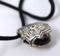 Vintage Sterling Silver Bell Pendant