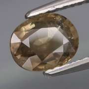 Unique 1.20ct pendant cut yellow green Sapphire -Heated only!