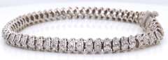 Powerful White Gold 4ctw Diamond Tennis Bracelet