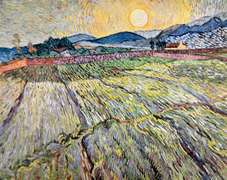 Vincent Van Gogh, Landscape with Ploughed Fields
