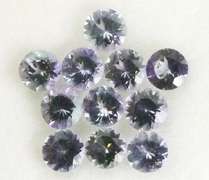 Fantastic 5.48ct multi-color Tanzanite set
