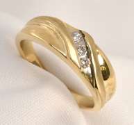 Tasteful Man's Diamond Band