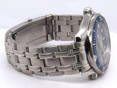 Omega Seamaster Midsize Blue Dial Quartz Watch