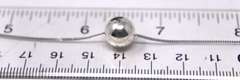 Sterling Silver Ball Pendant on Chain