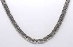 Sterling Silver Byzantine Necklace