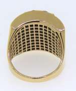 Fabulous Yellow Gold Panther Head Ring
