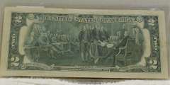 1976 $2 Fed Res Note Postal Cert, First Day Issue