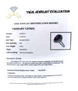 Attractive White Gold Garnet and Diamond Ring