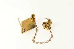 10K Yellow Gold Chi Kappa Phi Public Service Society Lapel Pin/Brooch