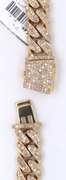 Uncomparable Yellow Gold 10.8ctw Diamond Necklace