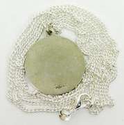 Vintage Sterling St. Christopher Catholic Medal Pendant