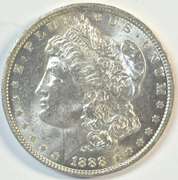 Choice BU 1888-O Morgan Silver Dollar. Real fresh