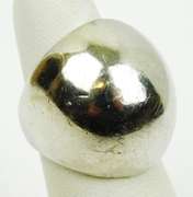 Chunky High Domed Sterling Silver Ring, Size 5