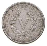 1889 Liberty V Nickel
