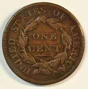 Scarce 1816 Coronet Head Large Cent in Choice XF+