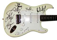 Aerosmith Autographed Facsimile Signed Guitar