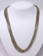 Multi Strand Sterling Silver Necklace