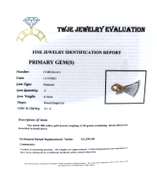Pleasing 18kt Twist Fan Diamond Brooch