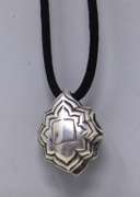 Vintage Sterling Silver Bell Pendant