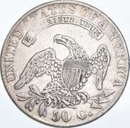 1830 Capped Bust Half Dollar - Small 0