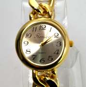 Ronica Ladies Gold Tone Watch. Pre-Owned.