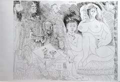 Pablo Picasso, Plate 70 from '347' series