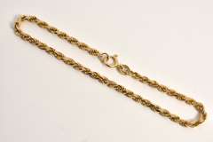 Popular Diamond Cut Rope Bracelet