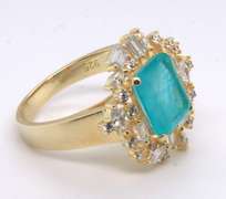 Sterling Silver Cubic Zirconia Ring