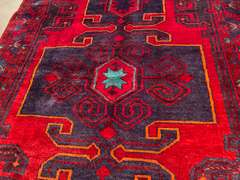 STUNNING PERSIAN VINTAGE RUG 4.9x6.7