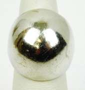 Chunky High Domed Sterling Silver Ring, Size 5