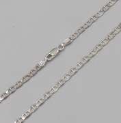 Pretty Sterling Silver Gucci Chain Necklace