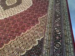 FINE  SILK & WOOL PERSIAN TABRIZ RUG