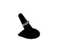 Sterling Silver Ring with Pearls