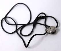 Vintage Sterling Silver Bell Pendant