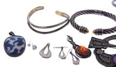 Big Group Lot of Sterling Silver Jewelry