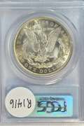 Nearly Gem BU 1921 Morgan Silver Dollar. PCGS MS64