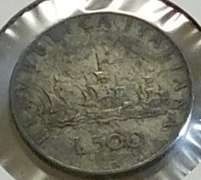 Italy, 500 Lira, .835 Silver
