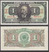 $1 1923 Banco Do Brasil Serie 228A