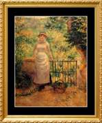 Pierre Auguste Renoir, Aline at the Gate