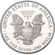 2004-WProof American Silver Eagle OGP