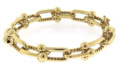 Original Handmade Italian 14k Gold Chain Bracelet