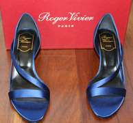 Roger Vivier, Paris designer shoes.  Made in Italy